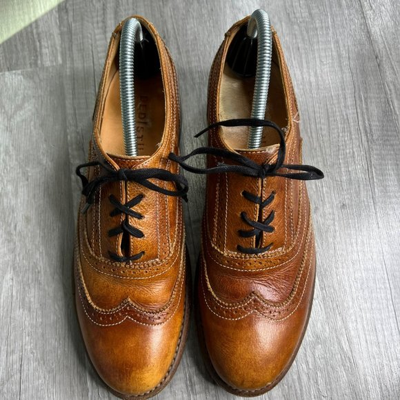 BEDSTU Shoes Bed Stu Womens Lita Oxfords Wingtip Leather Loafers